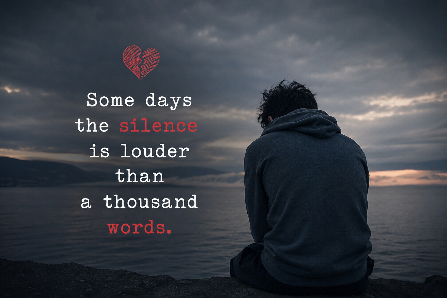 Sad Caption in English